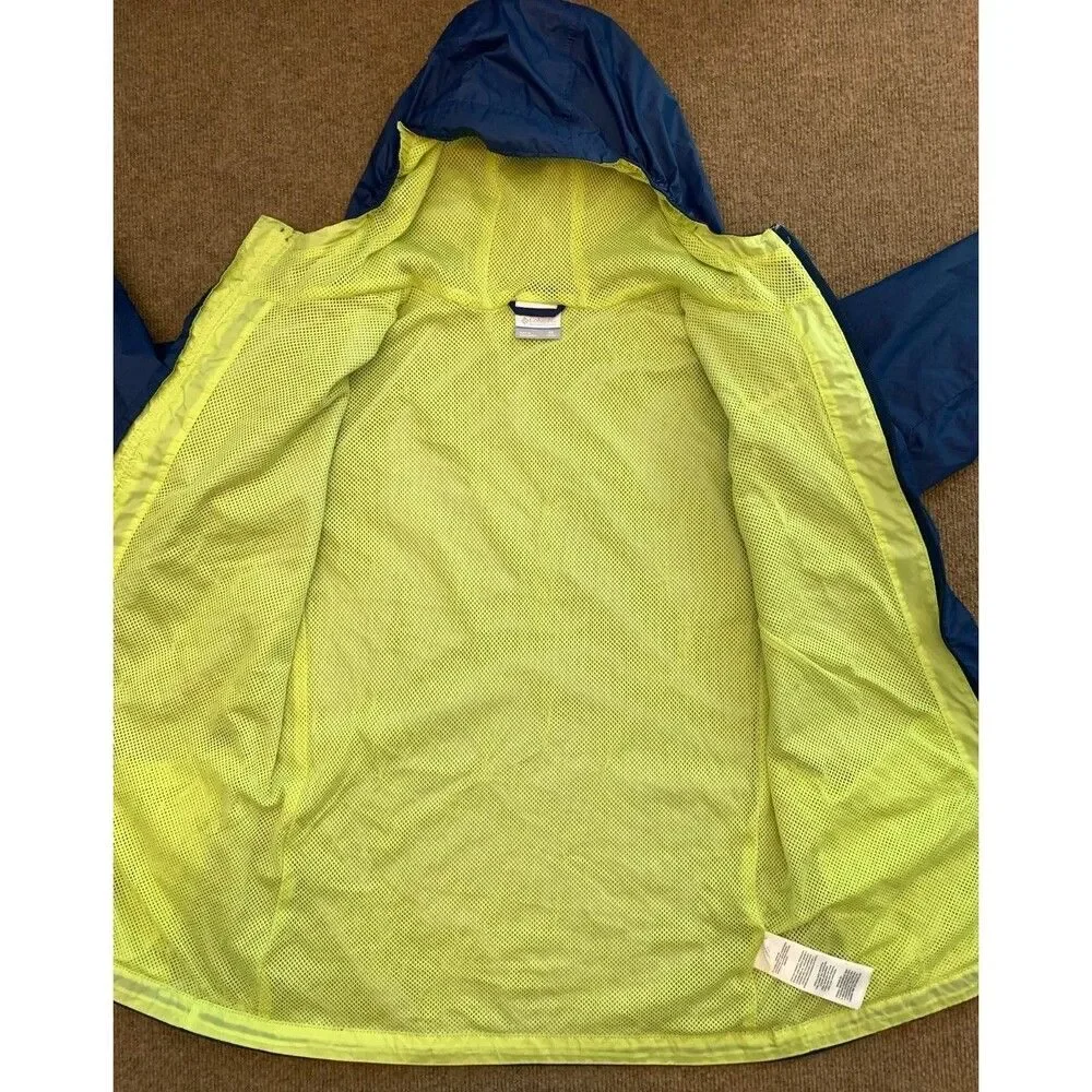 Columbia Jacket Boys XL (18/20) Youth Omni-Tech Timber Pointe II Hooded Nylon